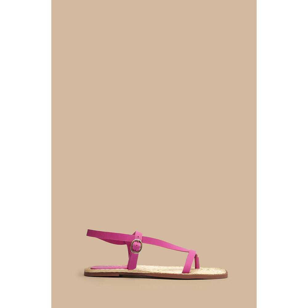 NWB Farm Rio Pink Cross Strap Sandal. Size 9.5. Fabulous! FINAL CALL - STEAL - Picture 3 of 7